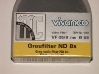 Graufilter ND 8x    55 mm Ø